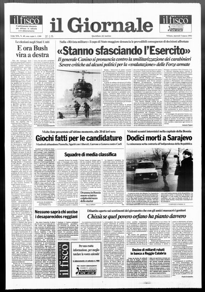 Il giornale : quotidiano del mattino